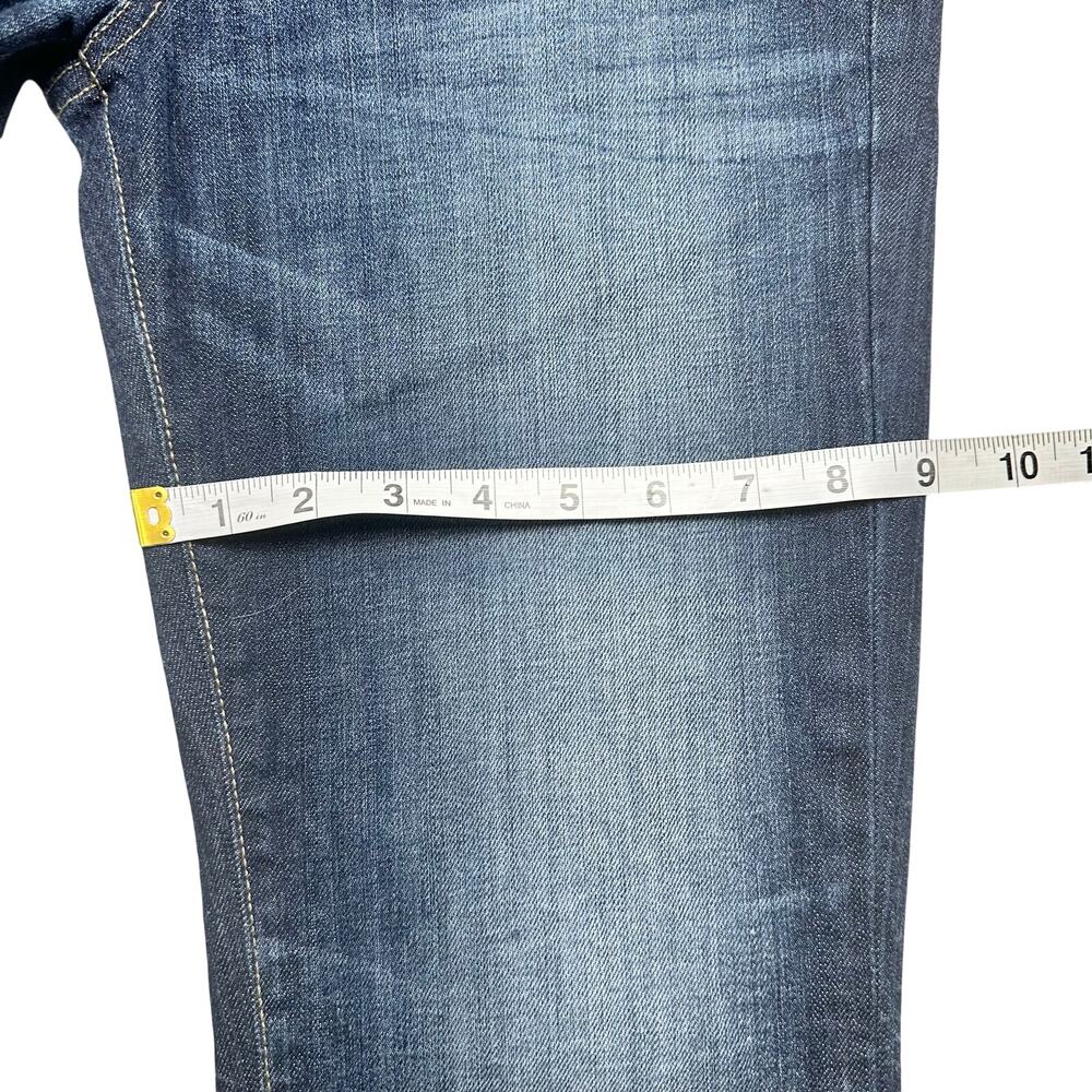 Paige | Women | Laurel Canyon Indigo Mid Rise Kick Flare Denim Jeans | Size 29 - Picture 6 of 13